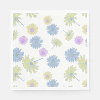 Guardanapos de festa de papel Dainty Daisies