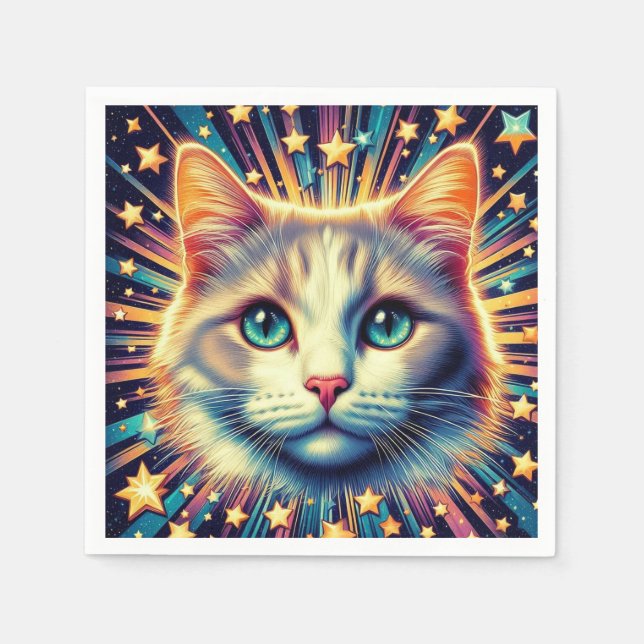 Guardanapos de gato! (Frente)