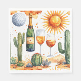 Guardanapos de golfe no Arizona