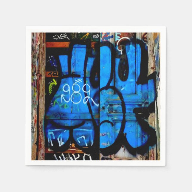 guardanapos de grafite. (Frente)