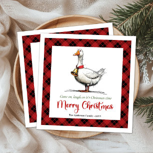 Guardanapos de Humor Pato Divertido Natal