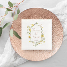 Guardanapos de jantar para casamento no jardim de 