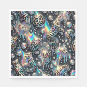 Guardanapos de Luxo Estampa Leopardo Opal