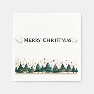 Guardanapos de Natal "Feliz Natal" elegantes