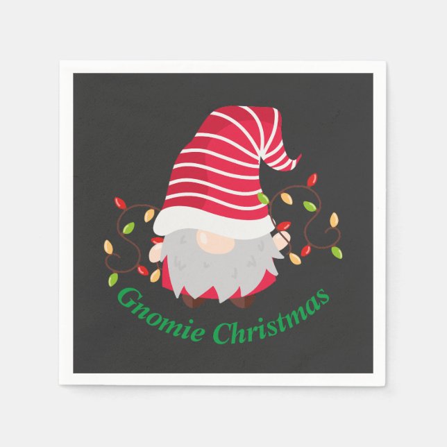 Guardanapos de Natal Gnomie (Frente)