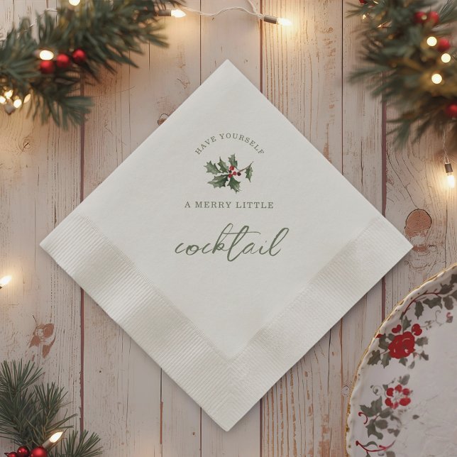 Guardanapos de Natal para Coquetel Alegres (Criador carregado)