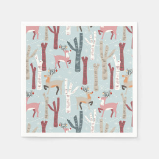 guardanapos de natal pastel