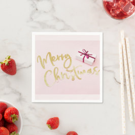 Guardanapos de Natal Pastel – Conjunto de Guardana