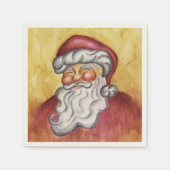 Guardanapos de Natal Santa (Frente)