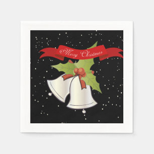 Guardanapos de Natal - Sininhos de Natal
