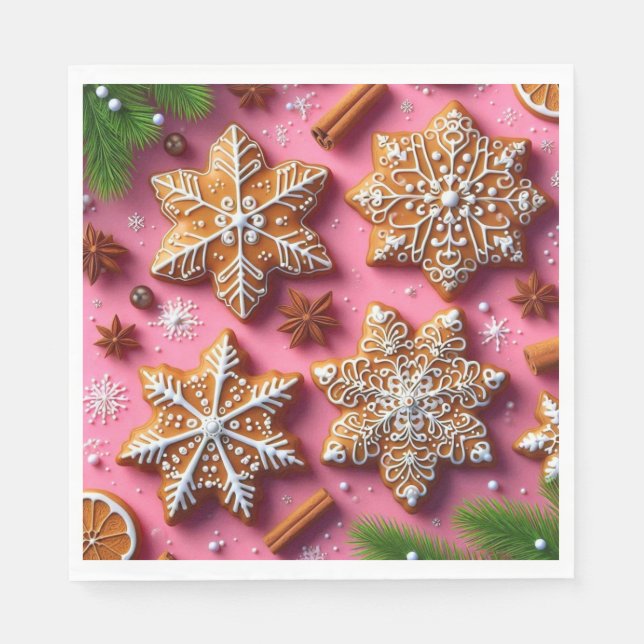 Guardanapos de pão de gengibre! (Frente)