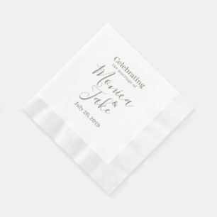 Guardanapos de papel Clássico Personalizado 6,5 x 