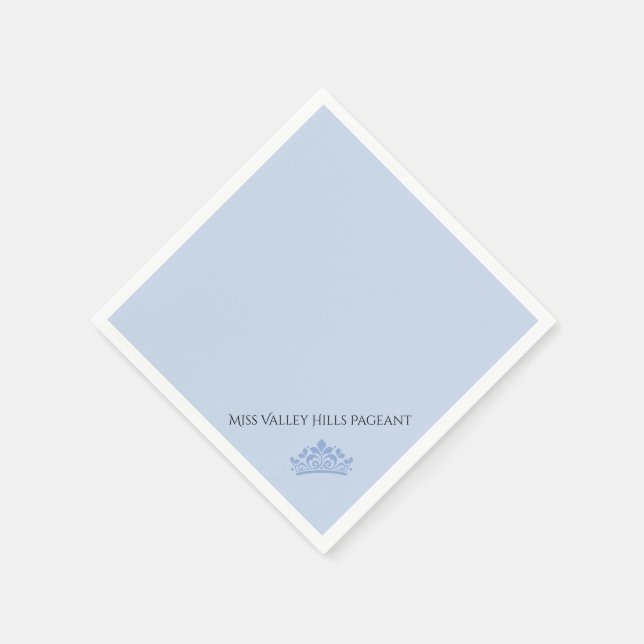 Guardanapos de papel coroa de concurso (Canto)