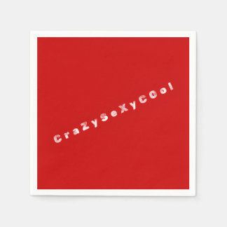 Guardanapos de papel CrazySexyCool