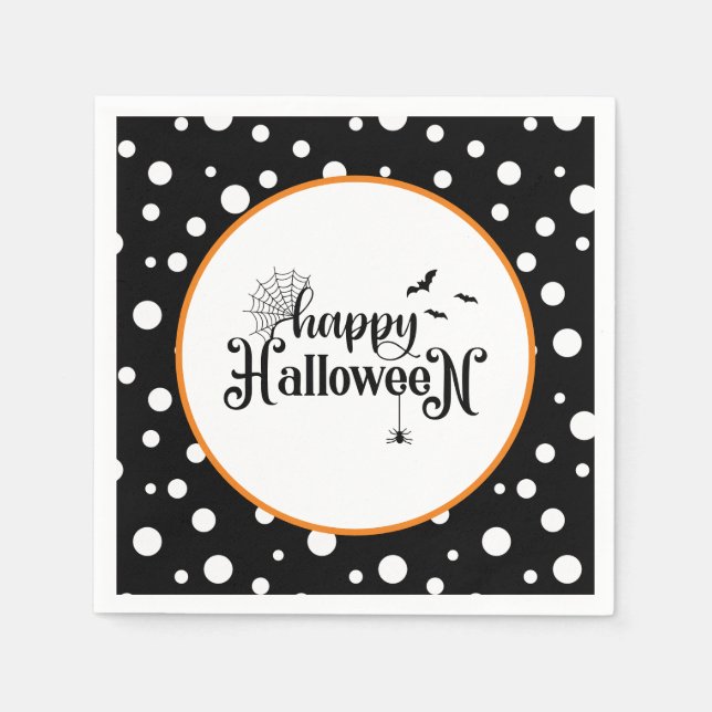Guardanapos de papel de Halloween (Frente)