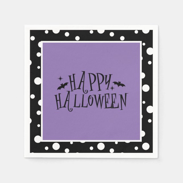 Guardanapos de Papel de Halloween (Frente)