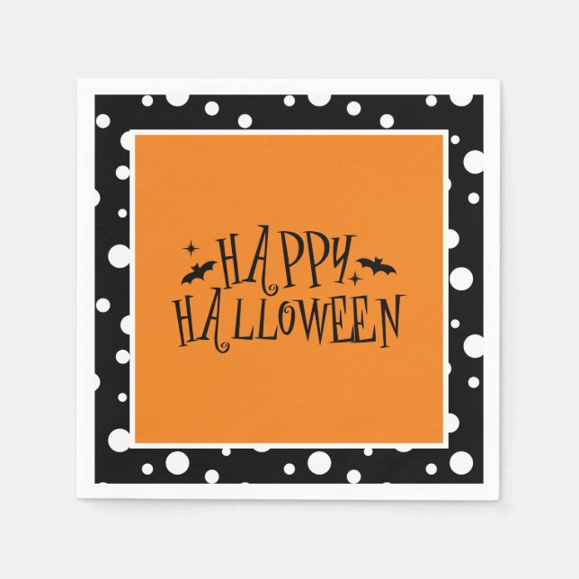 Guardanapos de Papel de Halloween (Frente)