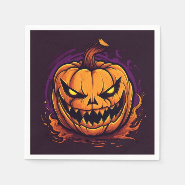 Guardanapos de papel de Halloween (Frente)
