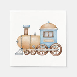 Guardanapos de Papel de Trem, Festa de Aniversário