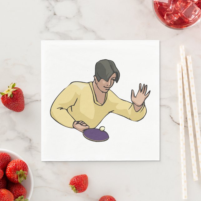 Guardanapos de papel do Tênis de mesa (Criador carregado)