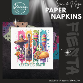Guardanapos de papel Fiesta Cinco de Mayo