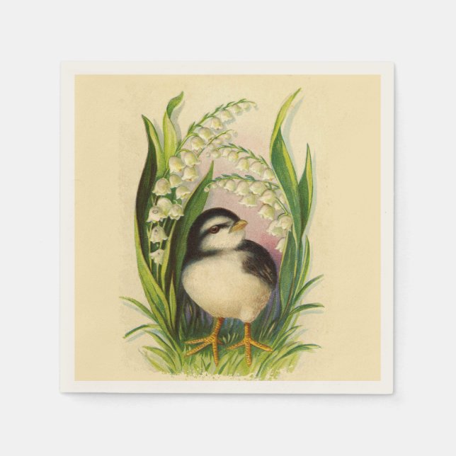 Guardanapos de papel Little Bird Springtime (Frente)