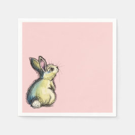 Guardanapos de papel Little Fat Bunny