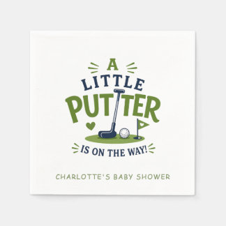 Guardanapos de papel Little Putter Baby Shower