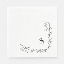 Guardanapos de Papel Monogramados