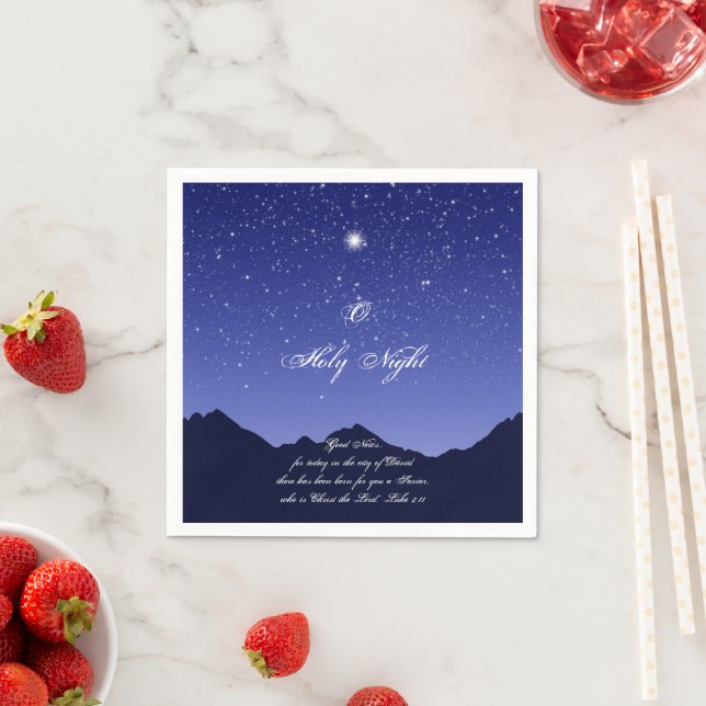 Guardanapos de papel O Holy Night (Insitu)