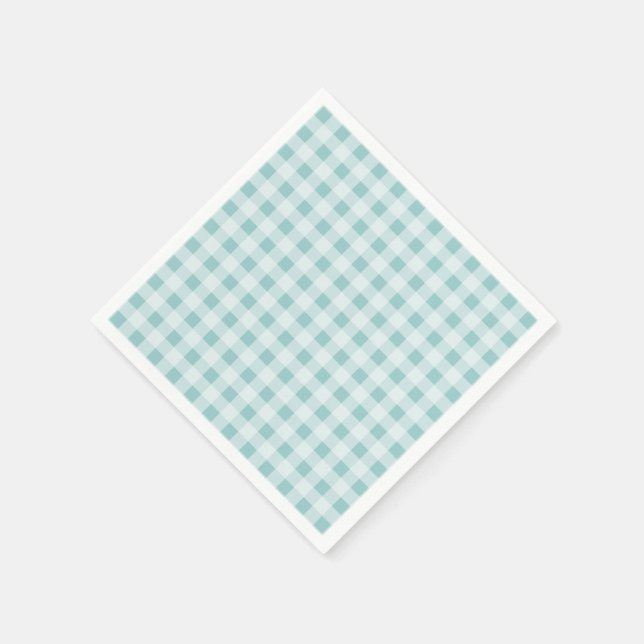 Guardanapos de papel padrão de verificação de ging (Canto)