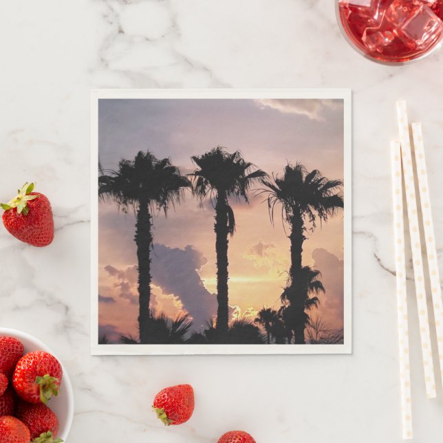 Guardanapos de papel para almoço Pôr do Sol com Pa (Insitu)