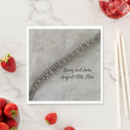 Guardanapos de Papel para Casamento com Pelúcia Br