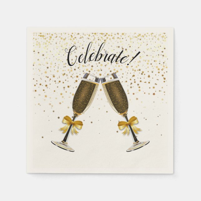 Guardanapos de papel para celebrar (Frente)
