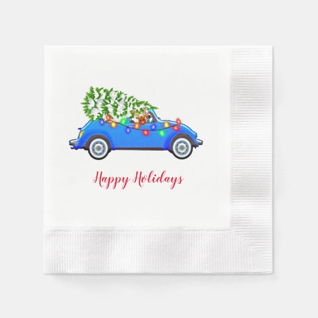 Guardanapos de papel para feriados (Frente)