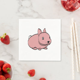 Guardanapos de papel para festa com desenho de coe