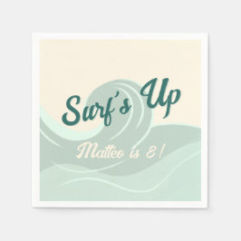 Guardanapos de papel para festa de aniversário inf