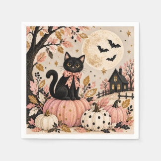 Guardanapos de papel para festa de Halloween de ga