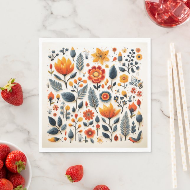 Guardanapos de papel para flores (Insitu)