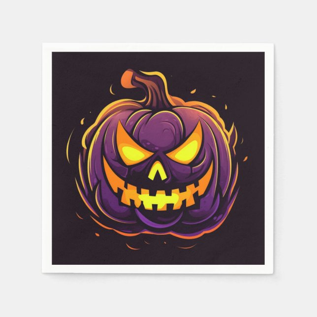 Guardanapos de papel para Halloween (Frente)