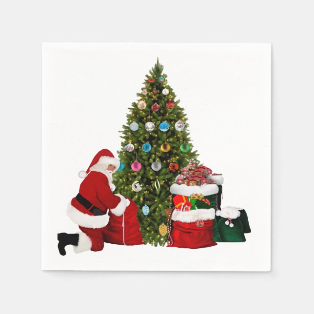 Guardanapos de Papel para Presentes de Natal (Frente)