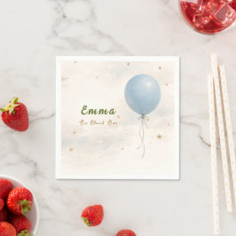 Guardanapos de papel para primeiro aniversário Bal