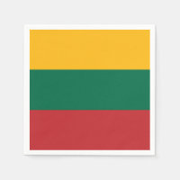 Guardanapos de papel patrióticos com bandeira da L