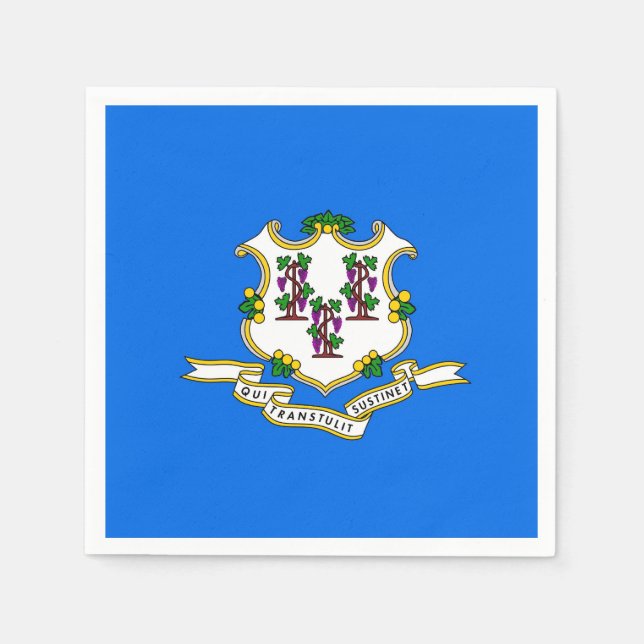 Guardanapos de papel patrióticos com bandeira de C (Frente)