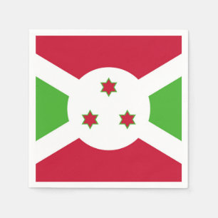 Guardanapos de papel patrióticos com bandeira do B