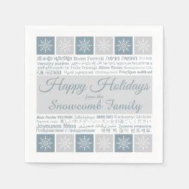 Guardanapos de papel personalizados "Felizes Feria