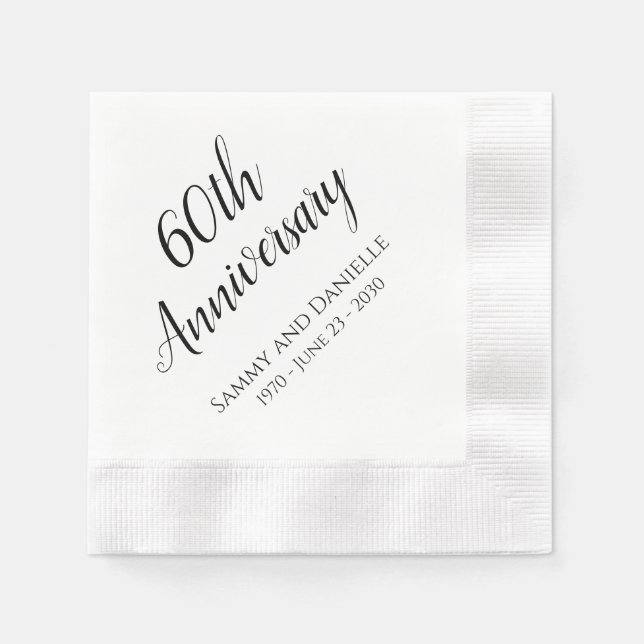 Guardanapos de papel personalizados para festa de  (Frente)