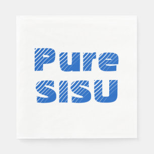 Guardanapos de papel puro SISU