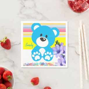 Guardanapos de papel, Urso de peluche