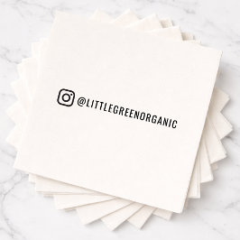 Guardanapos do Instagram | Guardanapos de papel co